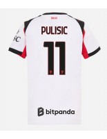 AC Milan Christian Pulisic #11 Bortedrakt Dame 2025-26 Korte ermer